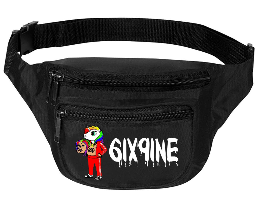 Adult Waist Pack 69 Unicorn 6ix9ine Trendy Sport Funny Pack Cool Gift