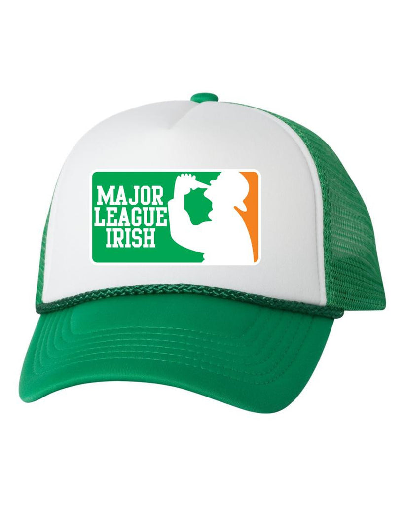 Major league irish dual color trucker hat - ALLNTRENDSHOP