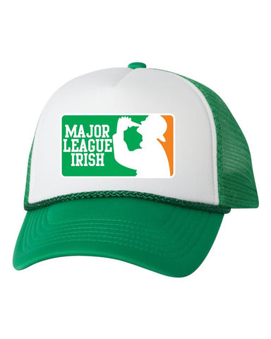 Major league irish dual color trucker hat - ALLNTRENDSHOP