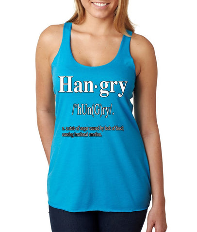 Hangry Women's Triblend Tanktop - ALLNTRENDSHOP