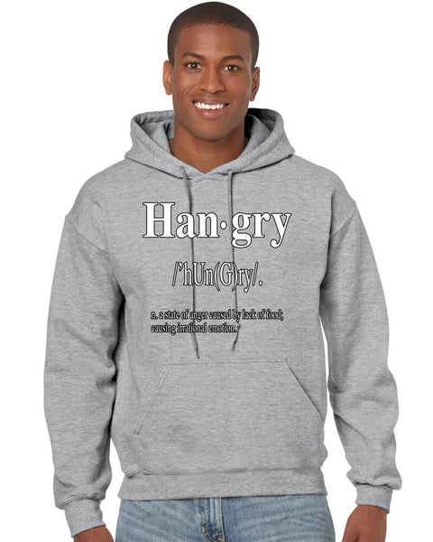 Hangry Men, Hoodie - ALLNTRENDSHOP