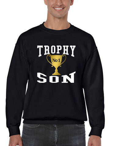 Men's Sweatshirt Trophy Son Cool Gift Love Graphic Top - ALLNTRENDSHOP - 1