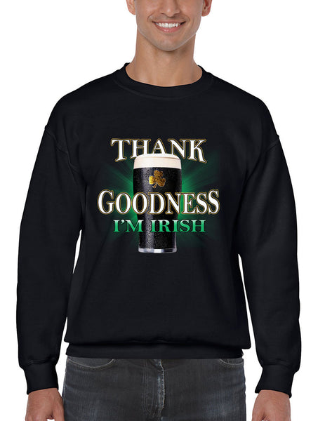 Thank Goodness Im Irish Men sweatshirt - ALLNTRENDSHOP - 3