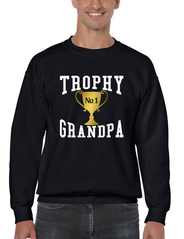 Men's Sweatshirt Trophy Grandpa Cool Xmas Gift Love Family Top - ALLNTRENDSHOP - 1