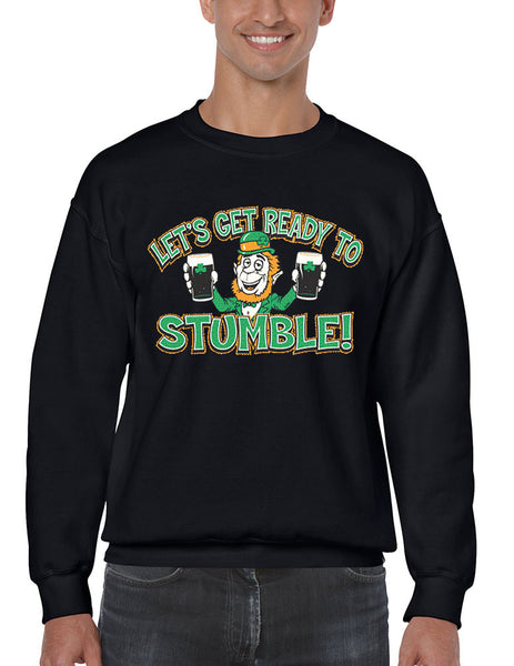 let`s get ready to stumble St patrick men sweatshirt - ALLNTRENDSHOP - 4