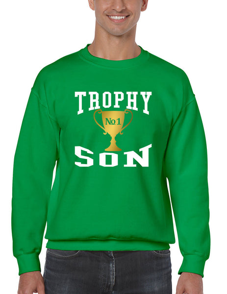 Men's Sweatshirt Trophy Son Cool Gift Love Graphic Top - ALLNTRENDSHOP - 2