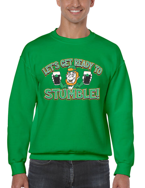 let`s get ready to stumble St patrick men sweatshirt - ALLNTRENDSHOP - 5
