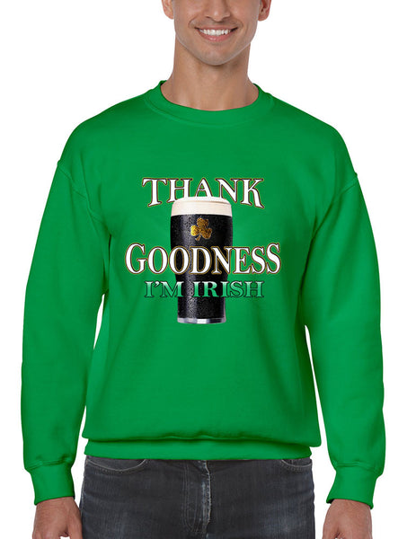Thank Goodness Im Irish Men sweatshirt - ALLNTRENDSHOP - 2