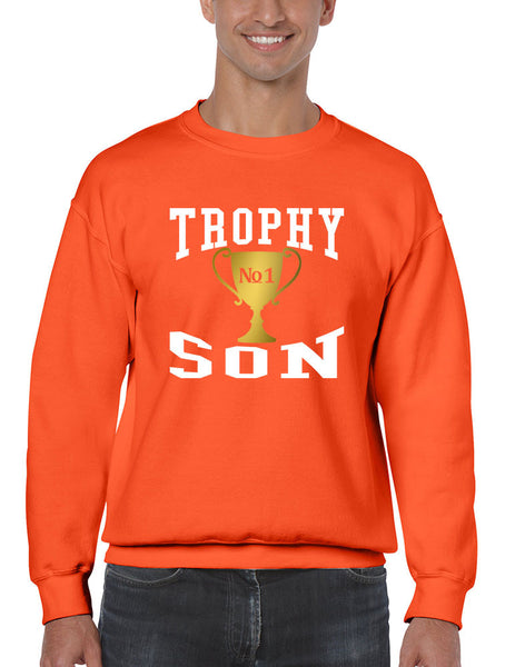 Men's Sweatshirt Trophy Son Cool Gift Love Graphic Top - ALLNTRENDSHOP - 3