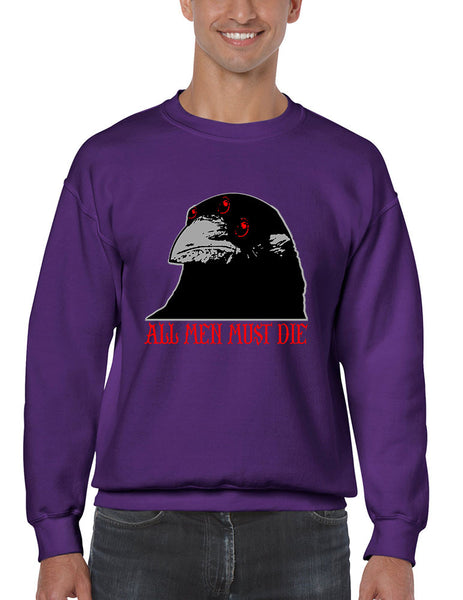 Three-eyed Crow All men must die men sweatshirt - ALLNTRENDSHOP - 3