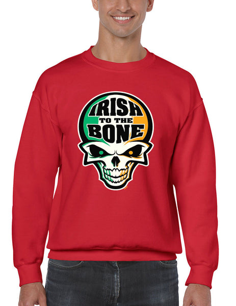 Irish To The Bone Skull men sweatshirt St Patrik - ALLNTRENDSHOP - 4