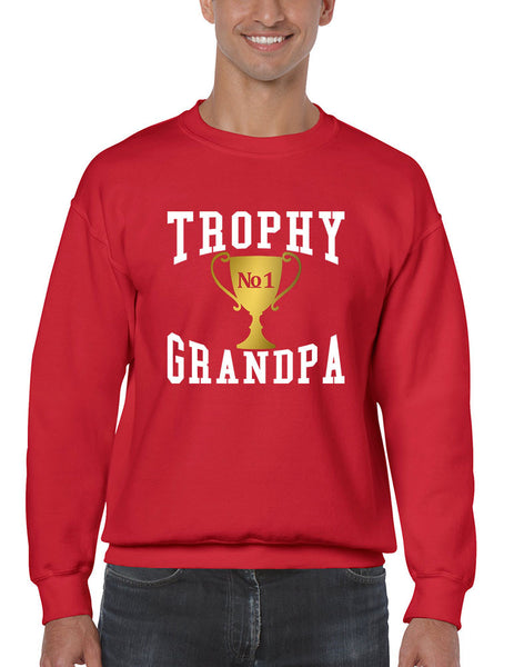 Men's Sweatshirt Trophy Grandpa Cool Xmas Gift Love Family Top - ALLNTRENDSHOP - 5