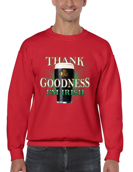 Thank Goodness Im Irish Men sweatshirt - ALLNTRENDSHOP - 4