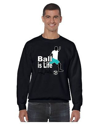 Soccer Ball Is Life Men's Crewneck Sweatshirt - ALLNTRENDSHOP - 1