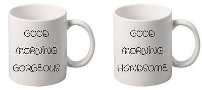Good Morning Gorgeous Good Morning Handsome couples Mug - ALLNTRENDSHOP