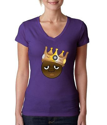 The Notorious B.I.G. Emoji Women's Sporty V shirt - ALLNTRENDSHOP - 4