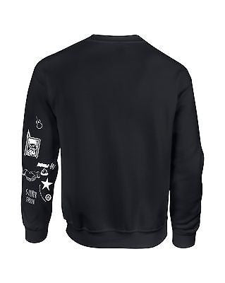 One Direction HARRY STYLES White Tattoo Sweatshirt - ALLNTRENDSHOP - 3