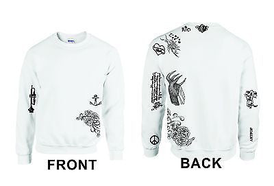 Lady Gaga Tattoo Shirt Sweatshirt - ALLNTRENDSHOP - 1