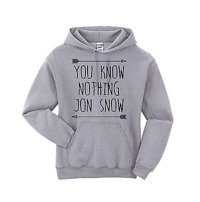 You Know Nothing Jon Snow Game Of Thrones Hoodie - ALLNTRENDSHOP - 2