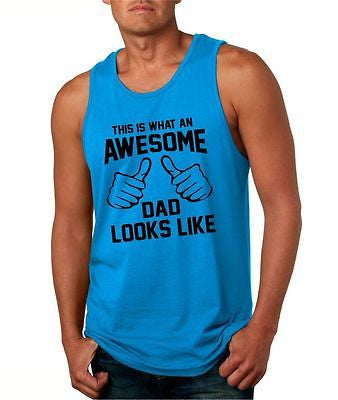 This Is What An Awesome Dad Looks Like Men's Jersey Tanktop - ALLNTRENDSHOP - 4
