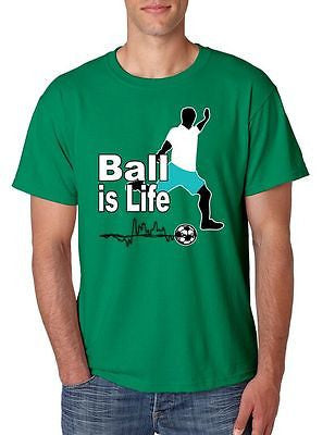 Soccer Ball Is Life Men's T-Shirt - ALLNTRENDSHOP - 3