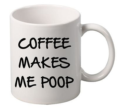 Coffee makes me P**P  Mug - ALLNTRENDSHOP