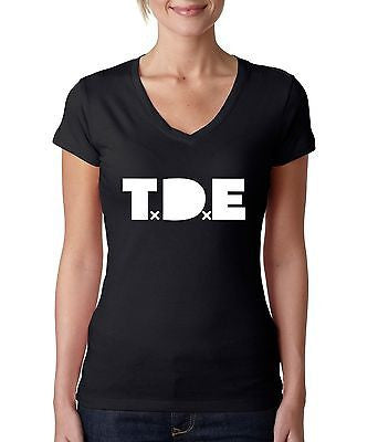 T.D.E Kendrick Lamar Women's Sporty V shirt - ALLNTRENDSHOP - 1
