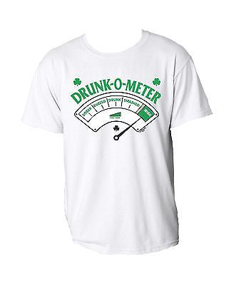 Irish Drunk-0-Meter Saint Patricks T-shirt - ALLNTRENDSHOP
