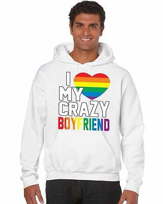I Love My Crazy Boyfriend Pride Men's Hooded Sweatshirt - ALLNTRENDSHOP