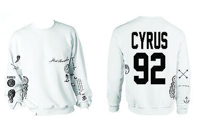 Miley Cyrus Tattoo Shirt Unisex Sweatshirt - ALLNTRENDSHOP