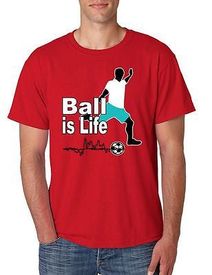 Soccer Ball Is Life Men's T-Shirt - ALLNTRENDSHOP - 5