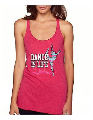 Dance is life Aztec Women's Triblend Tanktop - ALLNTRENDSHOP