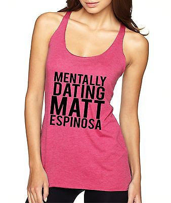 Mentally Dating Matt Espinosa Women's Triblend Tanktop - ALLNTRENDSHOP - 3