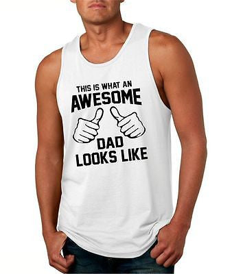 This Is What An Awesome Dad Looks Like Men's Jersey Tanktop - ALLNTRENDSHOP - 6