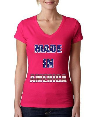 Red White And Wasted 4th of July Women's Sporty V Shirt - ALLNTRENDSHOP - 2