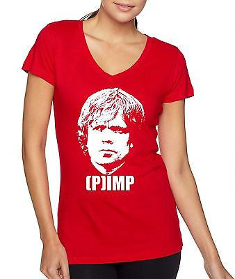 Tyrion Pimp Game Of Thrones Women's Sporty V Shirt - ALLNTRENDSHOP - 1