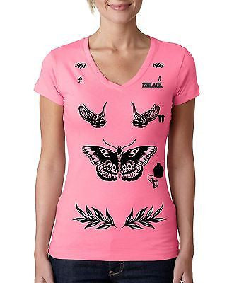 One Direction HARRY STYLES  Women's Sporty V shirt - ALLNTRENDSHOP - 3