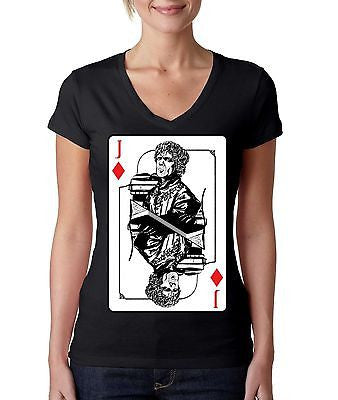 Tyrion Lannister Jackal Card  Women's Sporty V Shirt - ALLNTRENDSHOP - 1