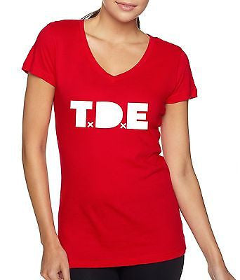 T.D.E Kendrick Lamar Women's Sporty V shirt - ALLNTRENDSHOP - 3