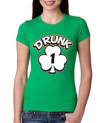 Irish Girl Drunk 1,2,3,4,5,6 Irish   Women's T-Shirt - ALLNTRENDSHOP - 1