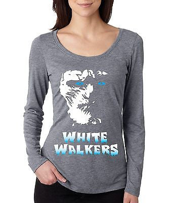 White Walkers Game Of Thrones Women's Long Sleeve Shirt - ALLNTRENDSHOP - 1