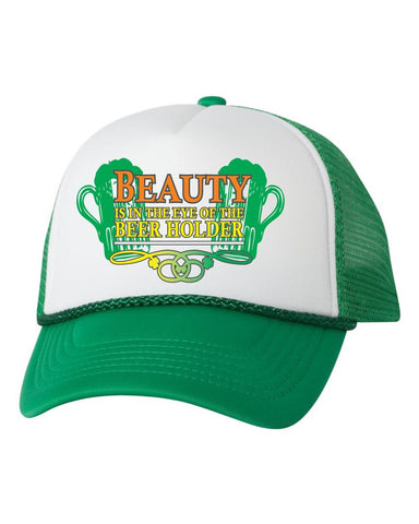 Beauty is in the eyes of the beer holder hat - ALLNTRENDSHOP