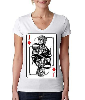 Tyrion Lannister Jackal Card  Women's Sporty V Shirt - ALLNTRENDSHOP - 2
