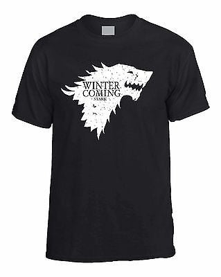 Winter Is Coming Stark Game Of Thrones Men's T-Shirt - ALLNTRENDSHOP