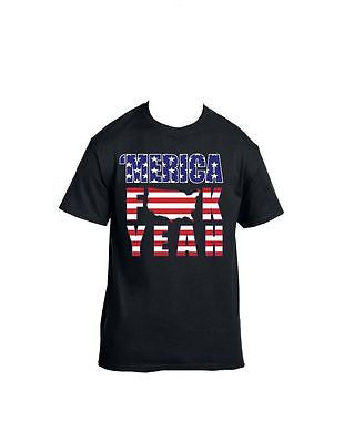 Merica F**k Yeah 4th of July T-Shirt - ALLNTRENDSHOP - 2