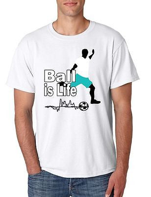 Soccer Ball Is Life Men's T-Shirt - ALLNTRENDSHOP - 4
