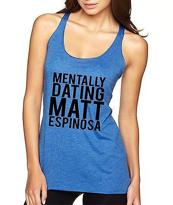 Mentally Dating Matt Espinosa Women's Triblend Tanktop - ALLNTRENDSHOP - 2