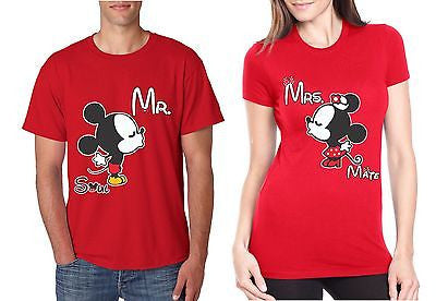Couple T-Shirt MR MRS Soul Mate Valentine Day - ALLNTRENDSHOP