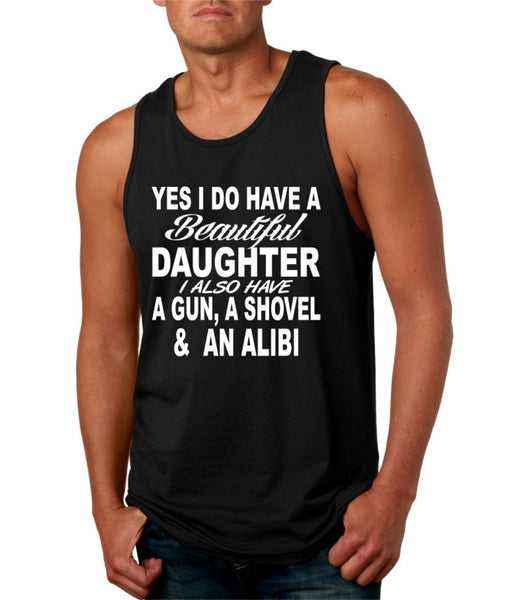 Yes I do have a beautiful daughter men jersey tank - ALLNTRENDSHOP - 2