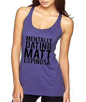Mentally Dating Matt Espinosa Women's Triblend Tanktop - ALLNTRENDSHOP - 4